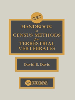 cover image of CRC Handbook of Census Methods for Terrestrial Vertebrates